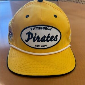 Fanatics Pittsburgh Pirates Yellow Cap